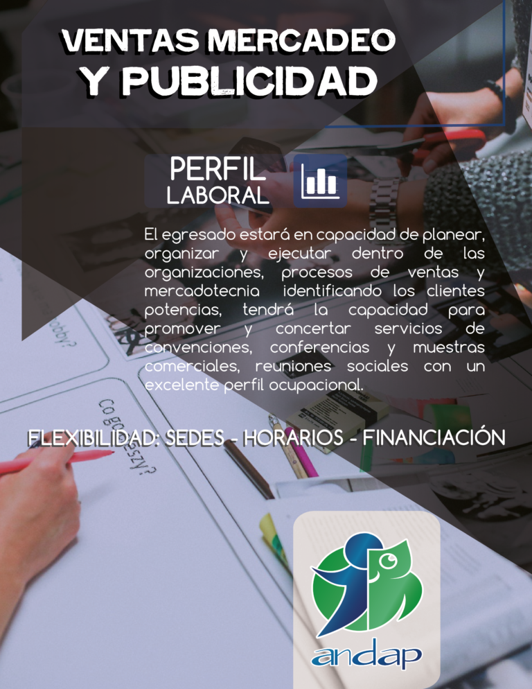 Ventas, Mercadeo Y Publicidad - Pereira - "ANDAP" Academia Nacional..